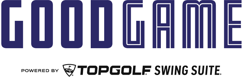 Logo - Good Game powered by Topgolf Swing Suite