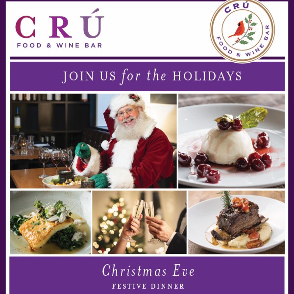 Christmas eve dinner on sale menu