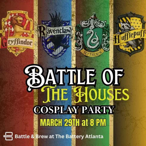 Battle of the Houses Cosplay Party at Battle & Brew