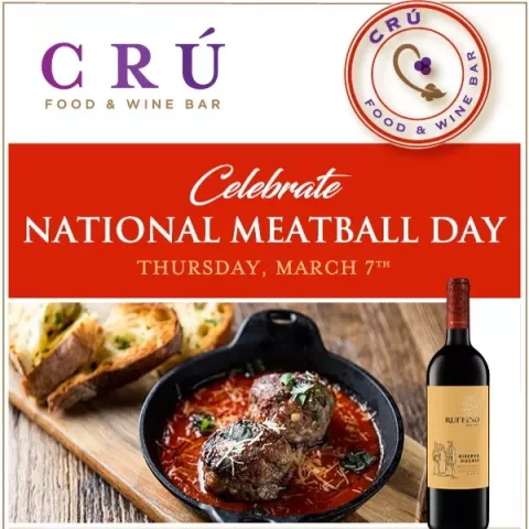 National Wagyu Meatball Day Celebration at Crú