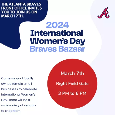 International Women’s Day Braves Bazaar