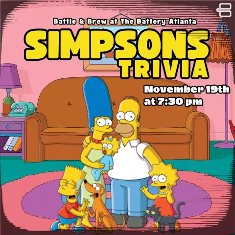 Simpsons Trivia Night at Battle & Brew