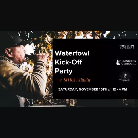 Waterfowl Kick Off Party at SITKA Gear
