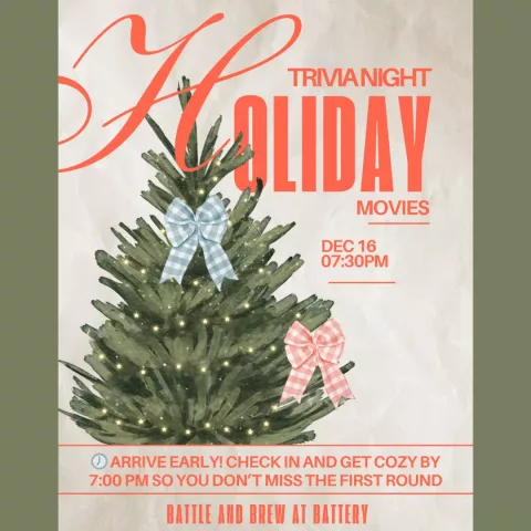 Holiday Movie Trivia Night at Battle & Brew