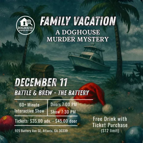 Family Vacation: A Doghouse Murder Mystery at Battle & Brew