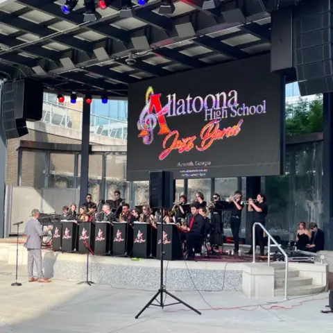 Community Music Performance at The Battery Atlanta