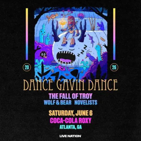 Dance Gavin Dance at Coca-Cola Roxy