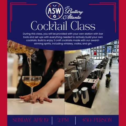 Cocktail Class at ASW Distillery