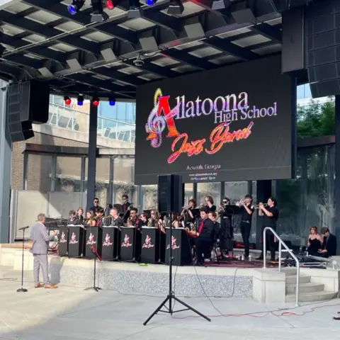 Community Music Performance at The Battery Atlanta