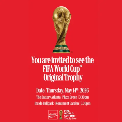 FIFA World Cup Trophy Viewing at The Battery Atlanta
