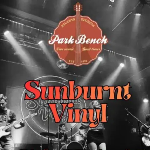 Sunburnt Vinyl at Park Bench