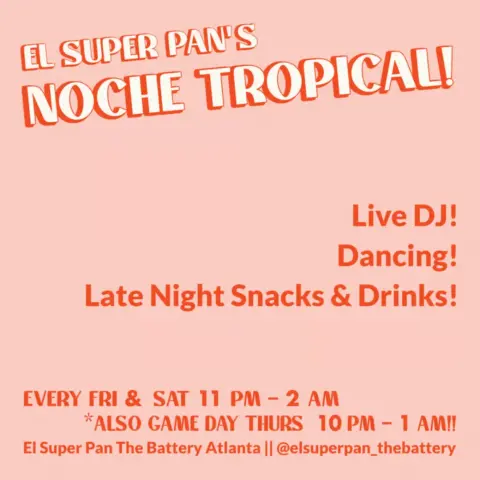 Noche Tropical at El Super Pan
