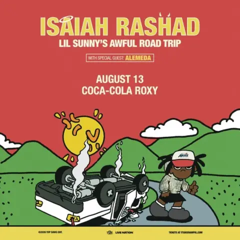 Isaiah Rashad at Coca-Cola Roxy