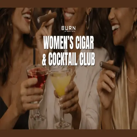 Women’s Cigar & Cocktail Club at BURN