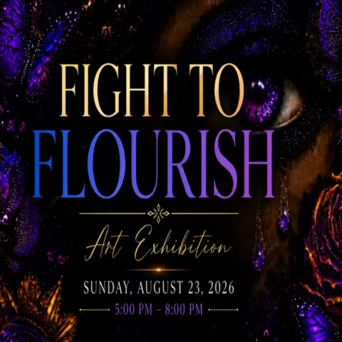Fight To Flourish Art Exhibit at BURN