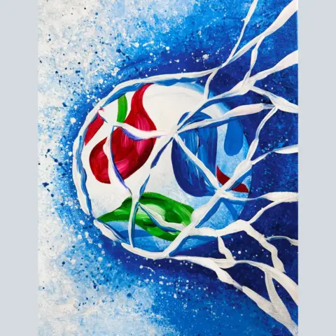 Goal! Painting Class at Muse Paintbar