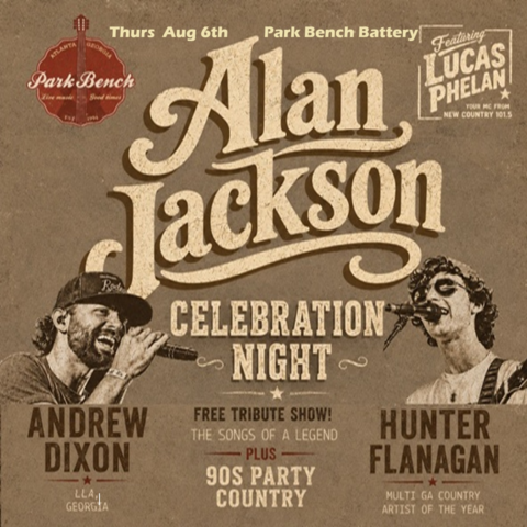 Alan Jackson Celebration Night at Park Bench