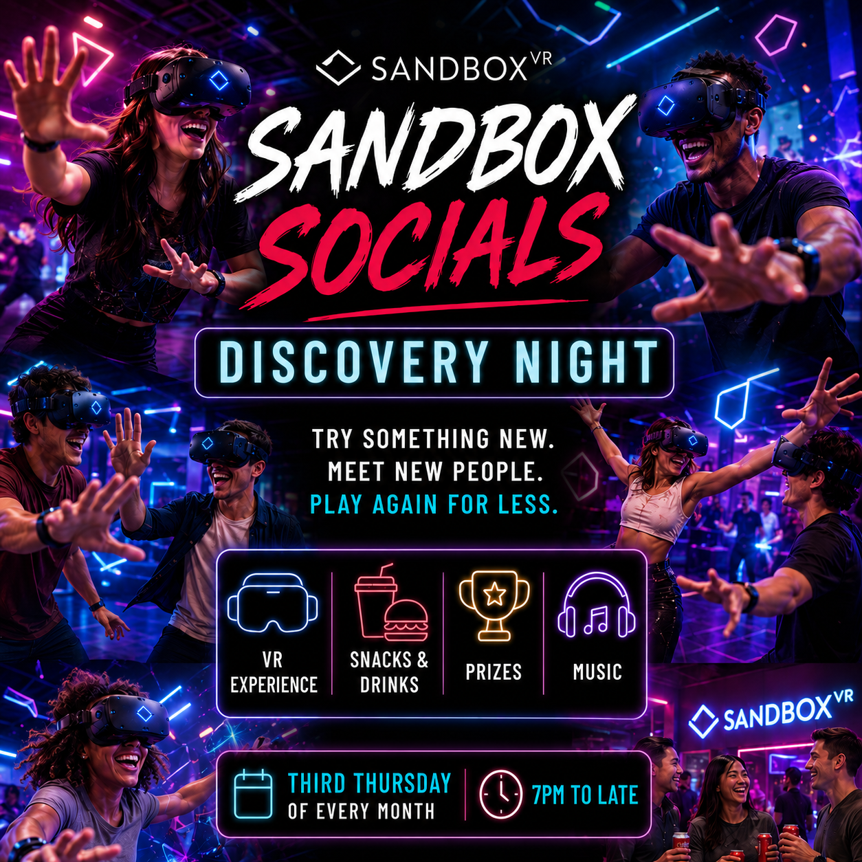 sandbox socials event discovery night at the battery atlanta