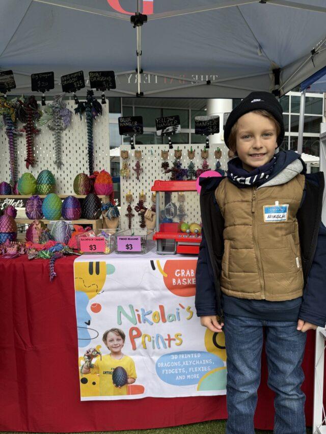 kids holiday market at the battery atlanta