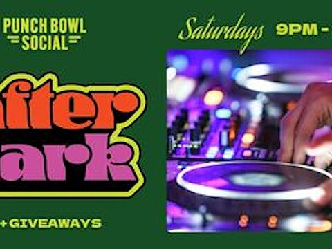 after dark at punch bowl social at the battery atlanta