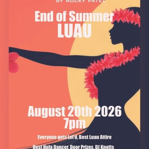 end of summer luau at burn at the battery atlanta