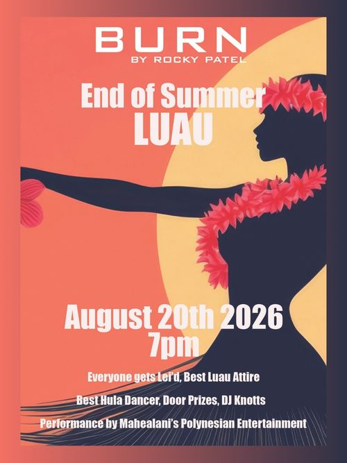 end of summer luau at burn at the battery atlanta